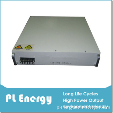 48V 50ah Rechargeable Power LiFePO4 Battery Pack for Telecom Base Storage System